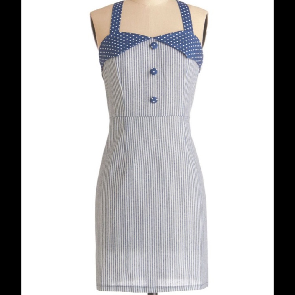 Car Show Me the Ropes Dress from Modcloth